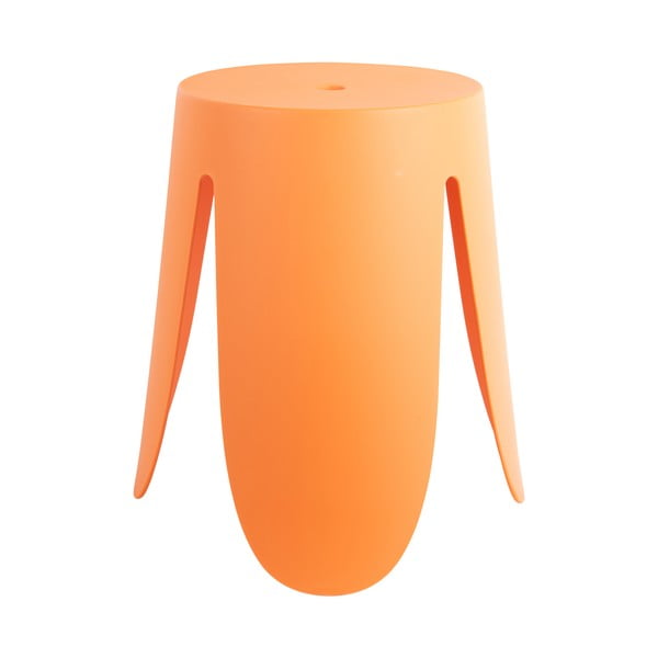 Oranžová plastová stolička Ravish – Leitmotiv