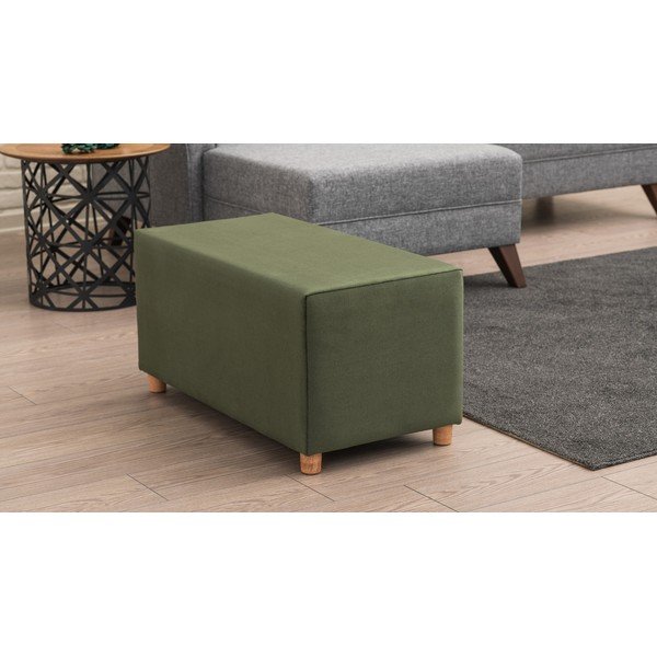 Zelený taburet Lotus – Balcab Home-image-1