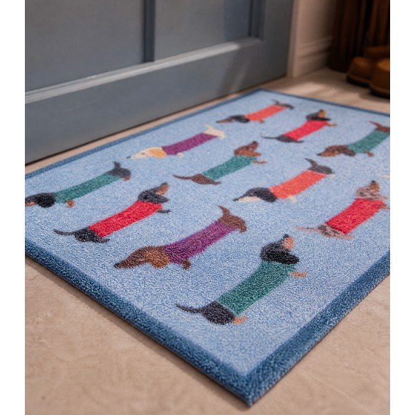 Textilná rohožka 40x60 cm Dachshund – Artsy Doormats-image-3