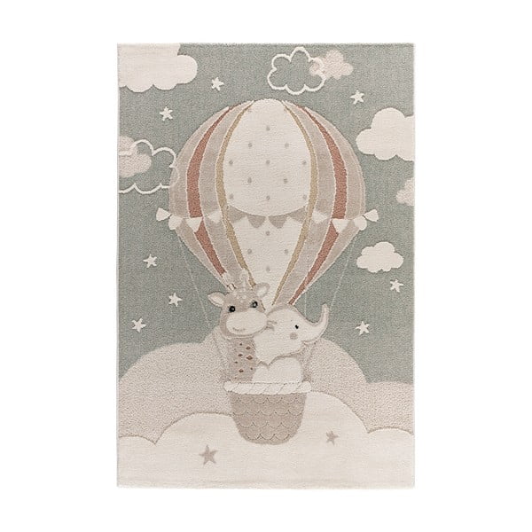 Zeleno-béžový detský koberec 120x170 cm Clown – Universal