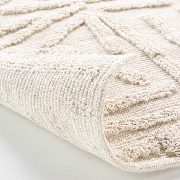 Krémový prateľný koberec 60x90 cm Athena – douceur d'intérieur-image-3