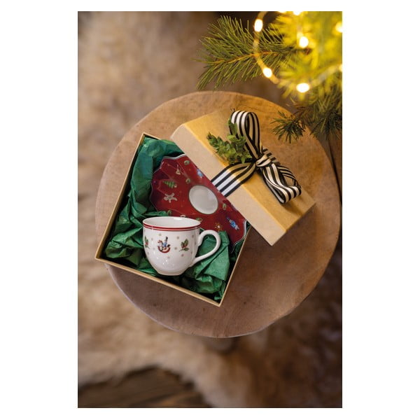 Biely porcelánový hrnček s vianočným motívom Villeroy & Boch-image-1