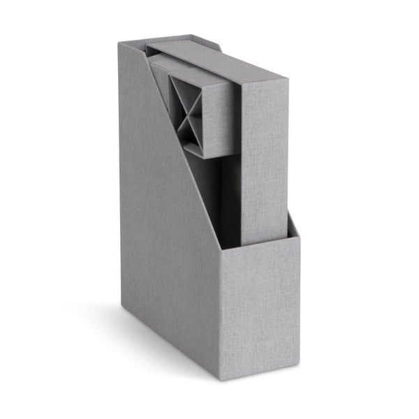 Kartónové organizéry v súprave 4 ks Hugo Canvas Paper Laminate – Bigso-image-2