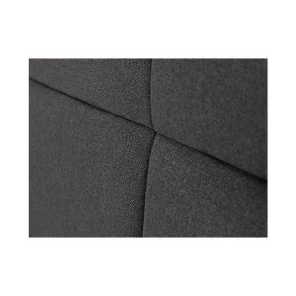 Tmavosivé čelo postele Mazzini Sofas Barletta, 160 × 120 cm-image-3