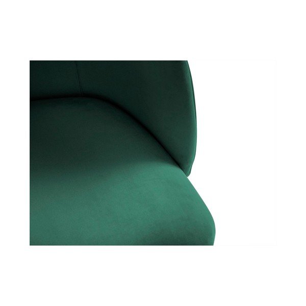 Tmavozelená jedálenská stolička so zamatovým poťahom Windsor & Co Sofas Aurora-image-4