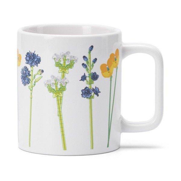 Biely keramický detský hrnček 300 ml Meadow Flowers – LEGO®