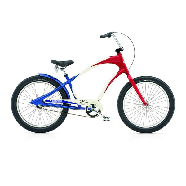Pánsky bicykel Lakester 3i red/white/blue