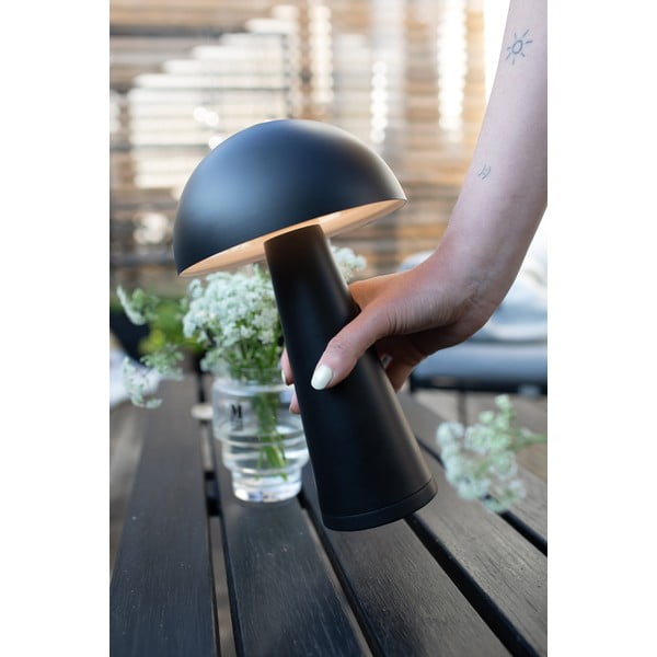 Čierna LED stolová lampa (výška  26,5 cm) Fungi – Markslöjd-image-2