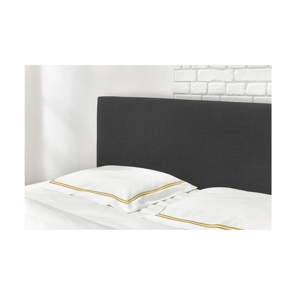 Tmavosivá/prírodná dvojlôžková posteľ s roštom 160x200 cm Noa – Bobochic Paris-image-4