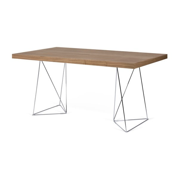 Hnedý stôl TemaHome Multi, dĺžka 160 cm-image-2