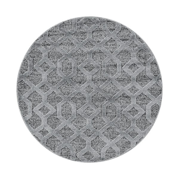 Sivý okrúhly koberec ø 160 cm Pisa – Ayyildiz Carpets