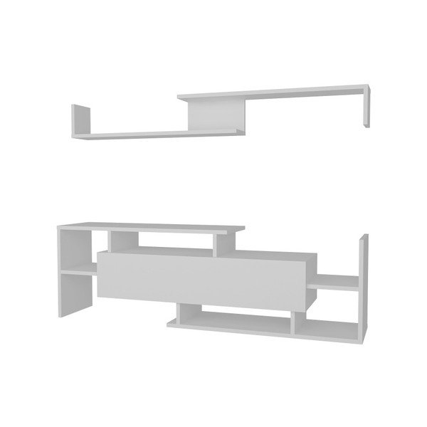 Biela TV súprava 154x42 cm Dream – Kalune Design-image-1