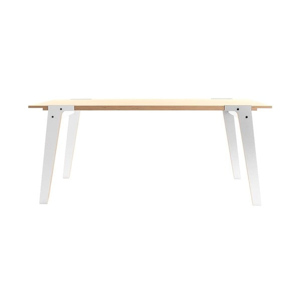 Biely jedálenský/pracovný stôl rform Switch, doska 180 x 78 cm
