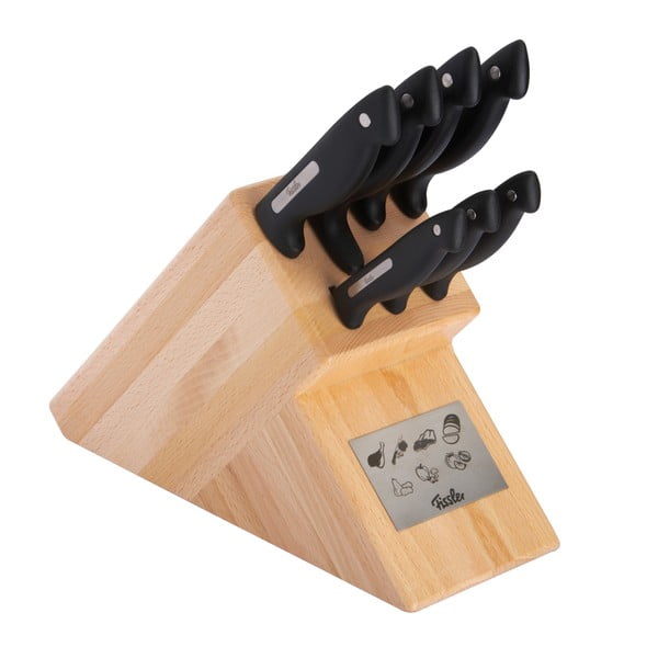 Blok s nožmi Signum, prírodný