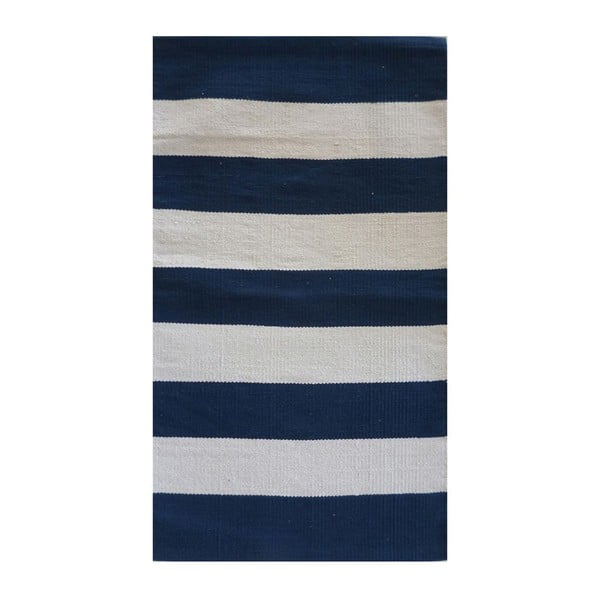 Ručne tkaný bavlnený koberec Webtappeti Azura, 50 x 80 cm