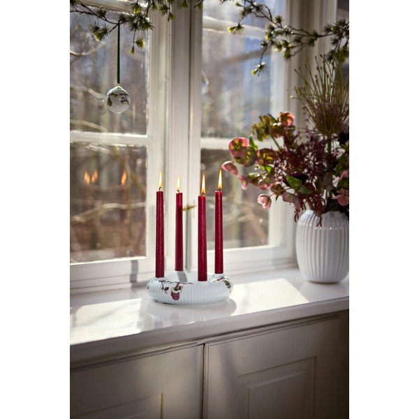 Porcelánový adventný svietnik s vianočným motívom Hammershøi Christmas – Kähler Design-image-2