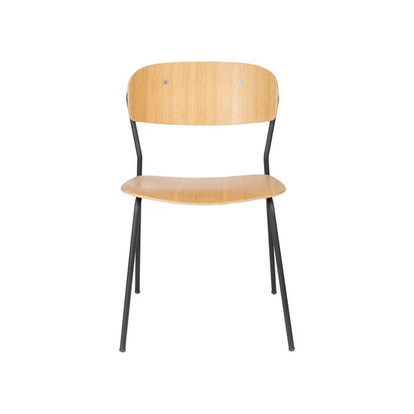 Jedálenské stoličky v súprave 2 ks v dekore topoľa Jolien - White Label-image-2