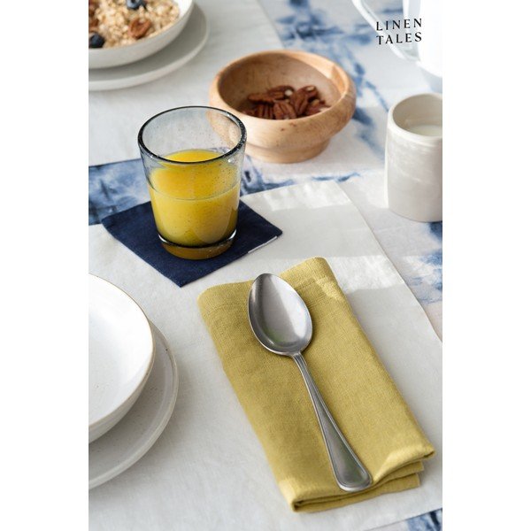 Biele ľanové prestieranie Linen Tales, 35 x 45 cm-image-3