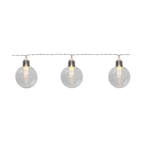 Vonkajšia svetelná LED reťaz Star Trading Chania, dĺžka 2,8 m