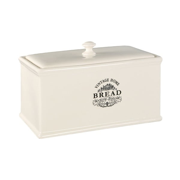 Krémový box na chlieb Premier Housewares Vintage Home