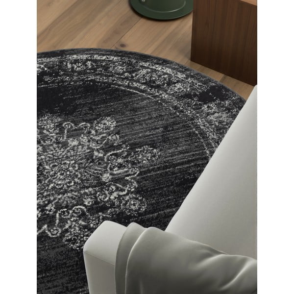 Sivý okrúhly koberec ø 160 cm Gloria Lydia – Hanse Home-image-2