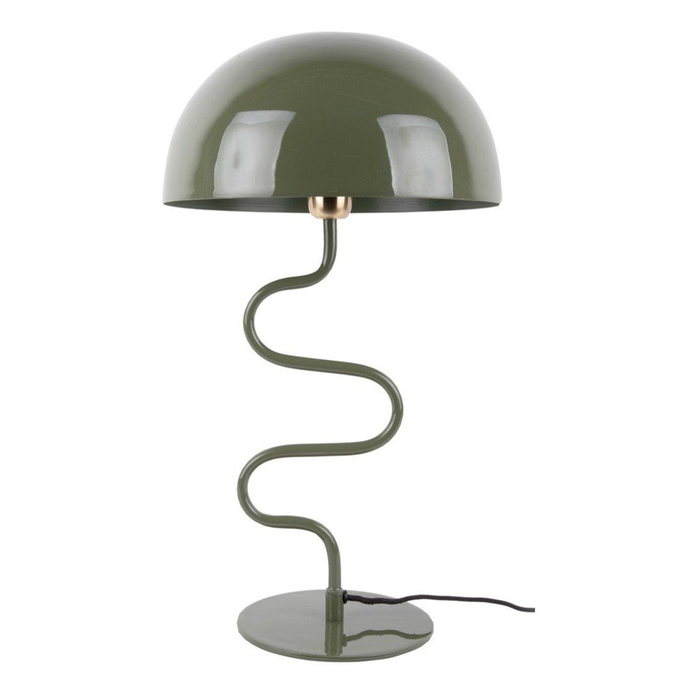 Zelená stolová lampa (výška 54 cm) Twist – Leitmotiv
