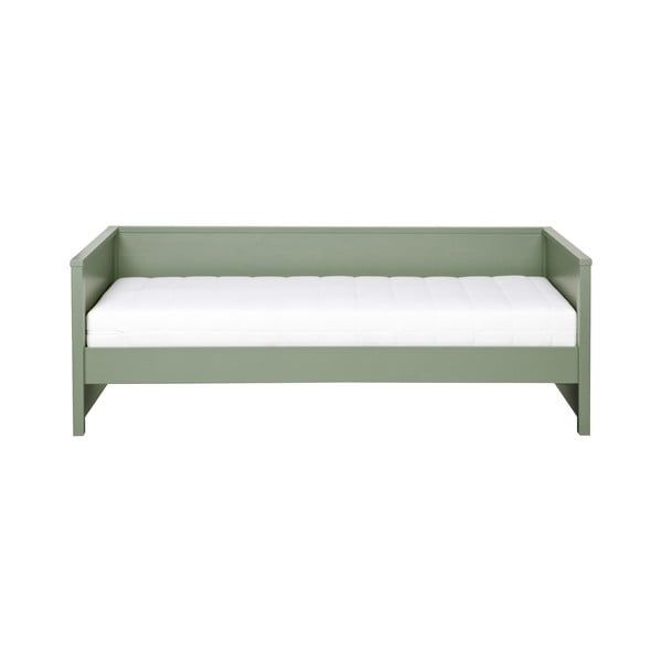 Zelená jednolôžková posteľ 90x200 cm Nikki – WOOOD