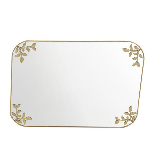 Dekoratívne zrkadlo v zlatej farbe A Simple Mess