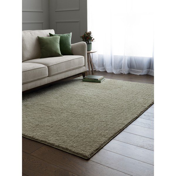 Zelený prateľný koberec 120x170 cm Super Snug – Asiatic Carpets-image-1