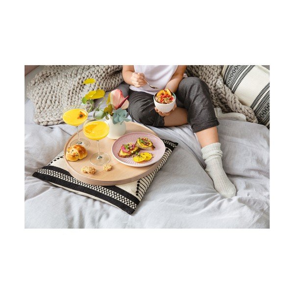 Bielo-ružový porcelánový tanier Villeroy & Boch Blossom, ⌀ 24 cm-image-3