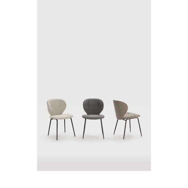 Sivé jedálenské stoličky v súprave 2 ks Maori – Marckeric-image-1