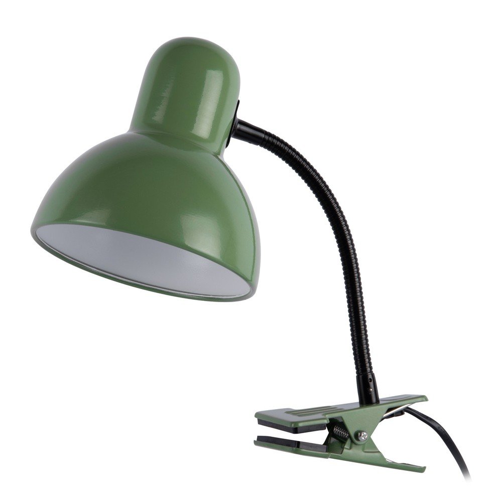 E-shop Zelená kovová stolová lampa (výška 33,5 cm) New Retro – Leitmotiv