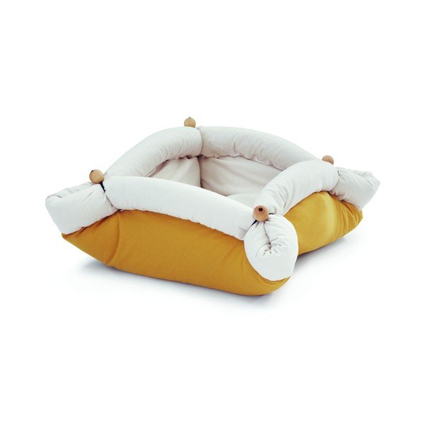 Multifunkčná podložka Blandito 150 cm, žltá-image-4