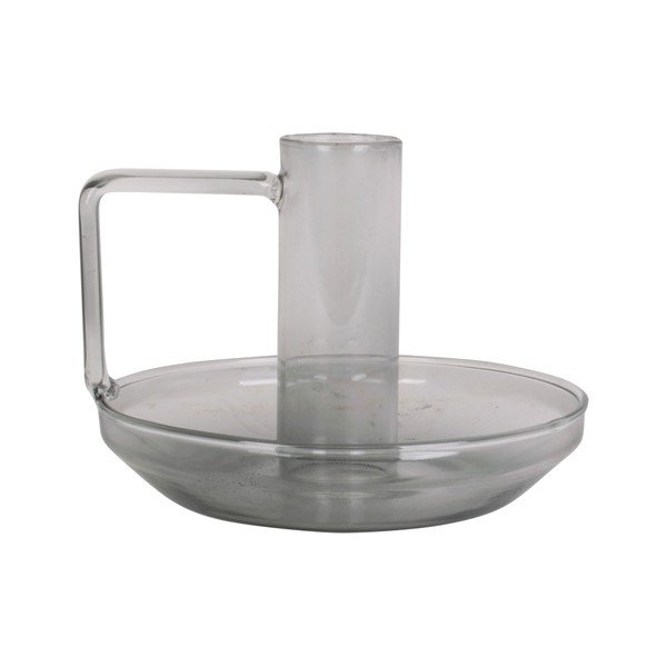 Sivý sklenený svietnik PT LIVING Mod-image-4