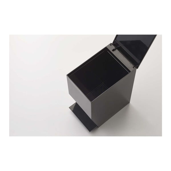 Čierny pedálový plastový odpadkový kôš 3,9 l Tower – YAMAZAKI-image-2