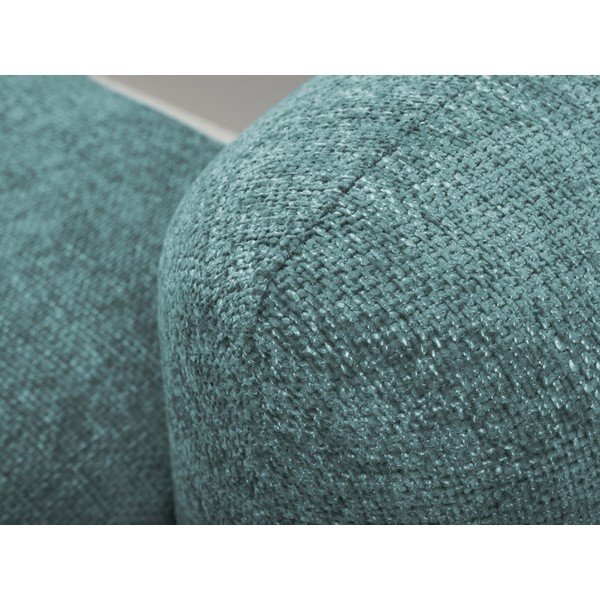 Modrá ženilková rozkladacia/s úložným priestorom rohová pohovka (ľavý roh/s leňoškou) Mele – Makamii-image-4