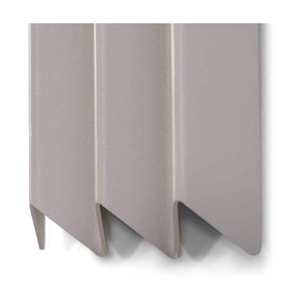 Taupe kovový nástenný vešiak s poličkou 13 cm Sensu – Spinder Design-image-4