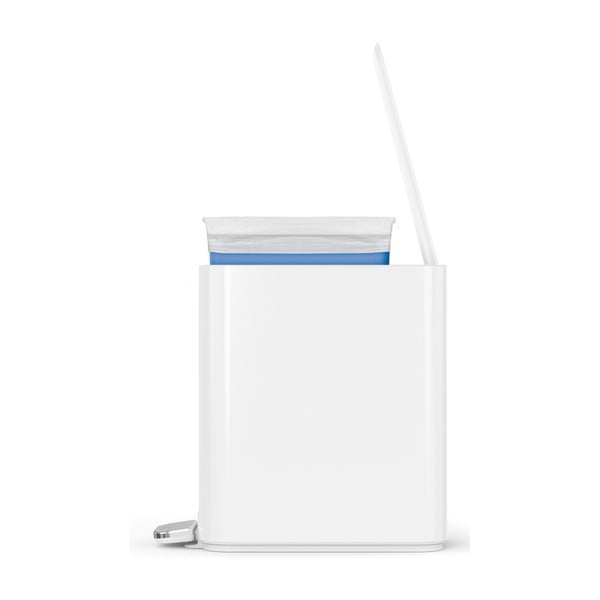 Pedálový oceľový odpadkový kôš 5 l – simplehuman-image-2