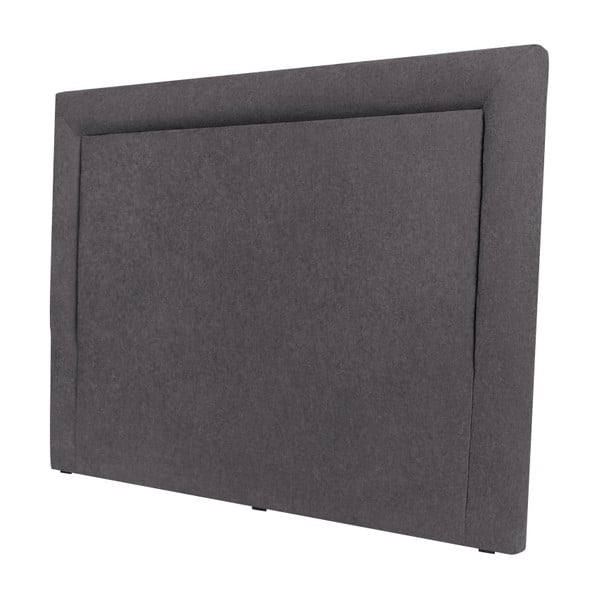 Tmavosivé čelo postele Mazzini Sofas Ancona, 200 × 120 cm-image-3