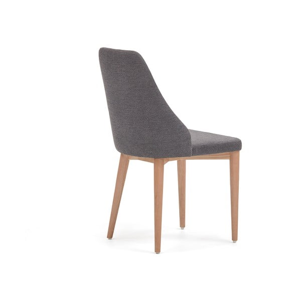 Tmavosivá jedálenská stolička Rosie – Kave Home-image-4