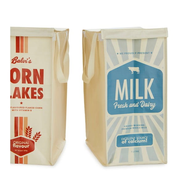 Plastové odpadkové koše v súprave 3 ks na triedený odpad 28 l Retro – Balvi-image-3