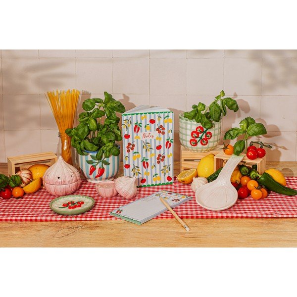 Keramický ručne maľovaný obal na kvetináč ø 12 cm Chilli – Sass & Belle-image-3