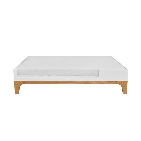 Biela variabilná detská posteľ BELLAMY UP, 70×120 cm-image-1