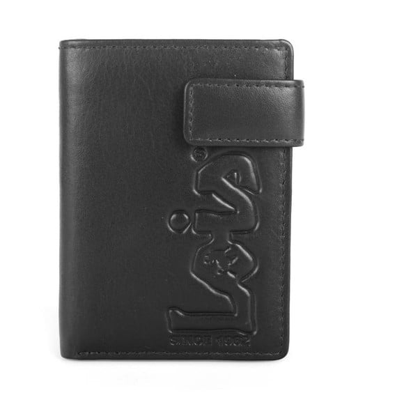 Pánska kožená peňaženka LOIS no. 308, čierna