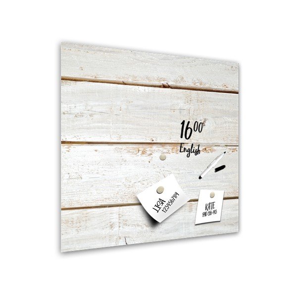 Magnetická tabuľa Styler Shabby S, 30 × 30 cm-image-1