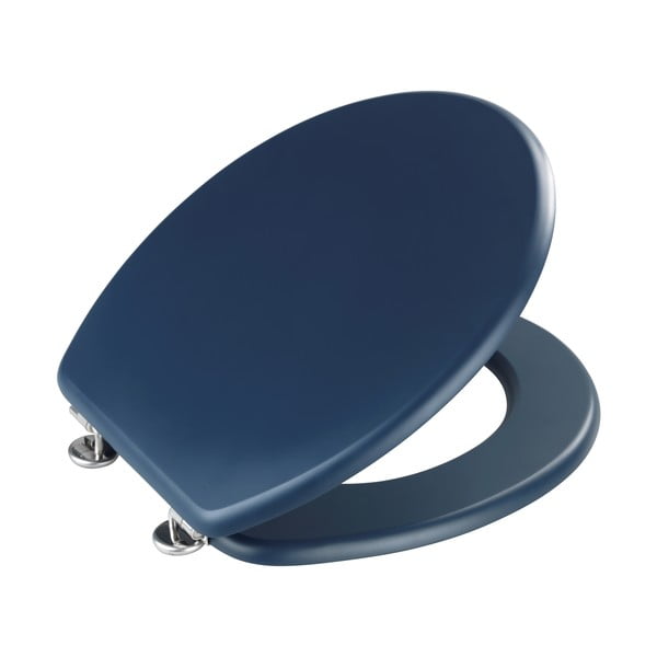 Modrá záchodová doska Wenko Prima, 38 x 41 cm-image-2