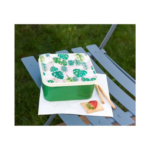 Desiatový box Rex London Tropical Palm, 13,5 × 15 cm-image-1