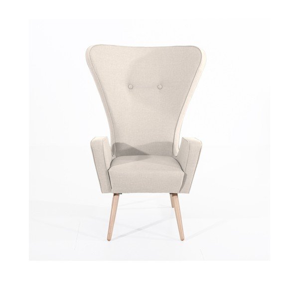 Krémové kreslo Max Winzer Lotta-image-2