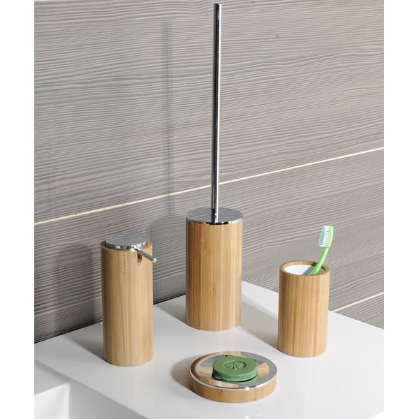 Bambusový téglik na kefky Sapho Altea-image-1