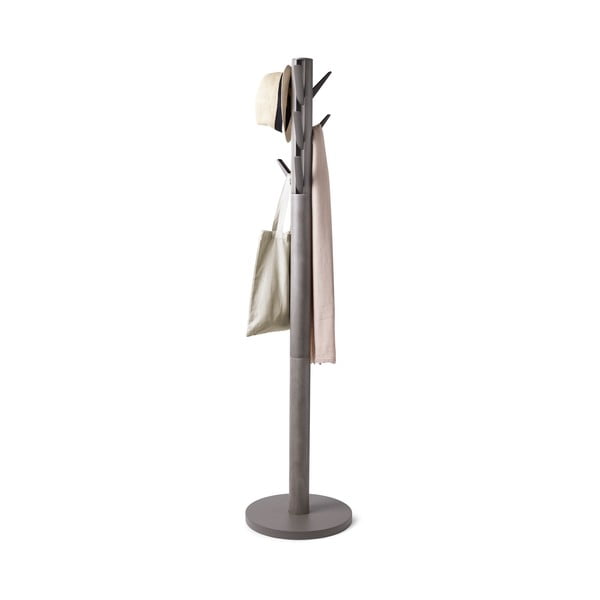 Sivý vešiak z kaučukového dreva Flapper - Umbra-image-4